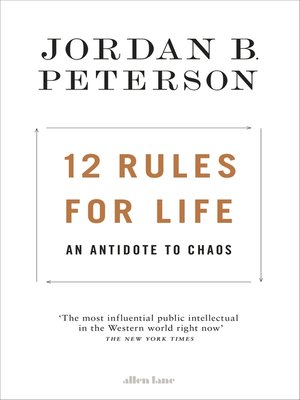 cover image of 12 Rules for Life: an Antidote to Chaos